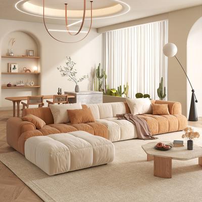 China Modern Simple L Shaped Sofa Bed Sofa Modern Living Room Sofa With Competitive Price for sale