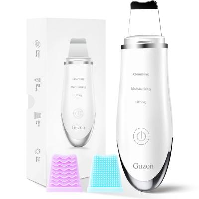 China New Arrival Portable Ion Ultrasound Skin Cleaner Blackhead Remover Skin Scrubber DEEP CLEANSING Import for sale