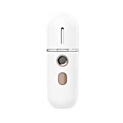 China Best of Moisturizer Selling Handy Sprayer 12ml Mister Portable Mini Facial Electric Nano Electric Facial Steamer Handy Mist Sprayer for sale