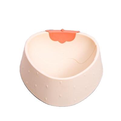 China China Manufacturer Ceramic New Insta-Style Strawberry Cartoon Cat Pet Bowl for sale