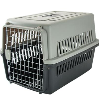 China Breathable Custom Logo Pet Travel Aircraft Airplane Cage Cat and Dog Air Carrier Case Luxury Pet Carrier Crate Box for sale