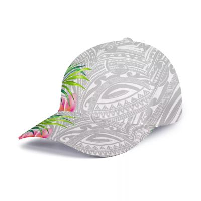 China JOINT plumeria baseball cap white printing casual hat for men and women fashion hat outdoor travel custom baseball cap peaked hat new for sale