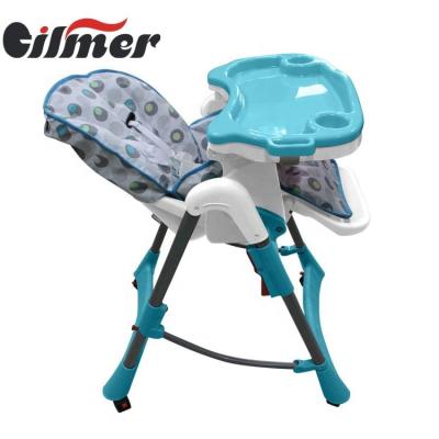 China EEC Trial Foldable Baby Feeding Chair European Baby Umpire Chair Modern Infant Umpire Chairs With Tray for sale