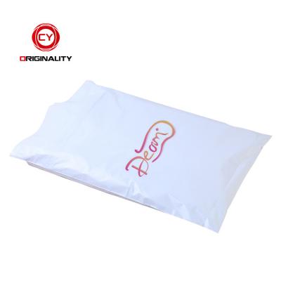 China Poly Logo Packing Bags Custom Logo Ads Biodegradable Poly Bags Strong Adhesive Printed Ad Poly for sale