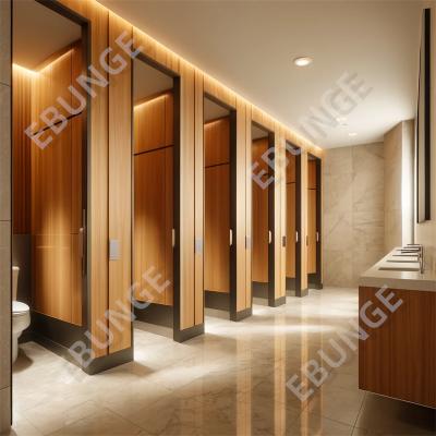 China Restroom Dividers Support Customized Commercial Bathroom Partition Durable Scratch and Impact Resistant Toilet Partition Wall for sale