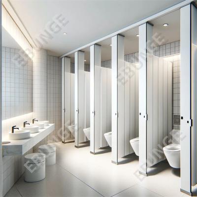 China Restroom Dividers Support Customized Design Options for Durable Scratch and Impact Resistant Toilet Partition Wall for sale