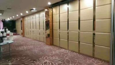 China Soundproof Acoustic Folding Movable Partition Walls Fabric Sliding Doors for sale