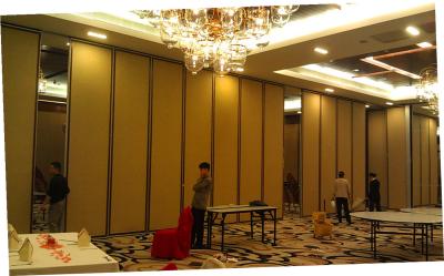 China Custom Wooden Sliding Movable Wall Partitions For Hotel Commercial Furniture for sale