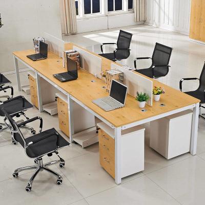 China Concise Design Call Center Office Workstations Furniture Melamine Finish for sale