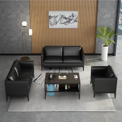 China Elegant Office Furniture Partitions / Meeting Room Leather Chair Set for sale