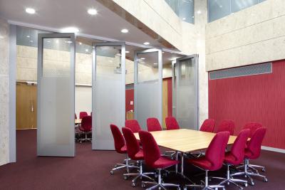 China Exterior And Interior Sliding Folding Glass Partition Walls For Office / Factory for sale