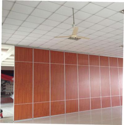 China Soundproof Movable Partition walls , Manual Acoustic Operable Wall Office System for sale