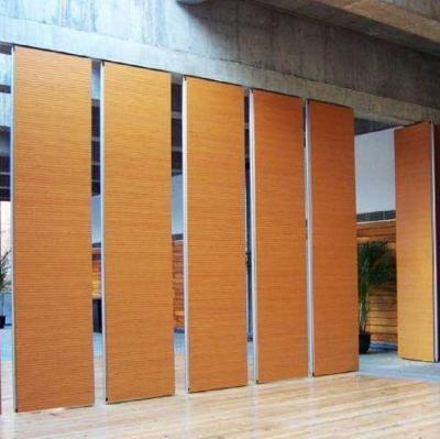 China Demountable Sliding Folding Partition Door For Training Dancing Room for sale