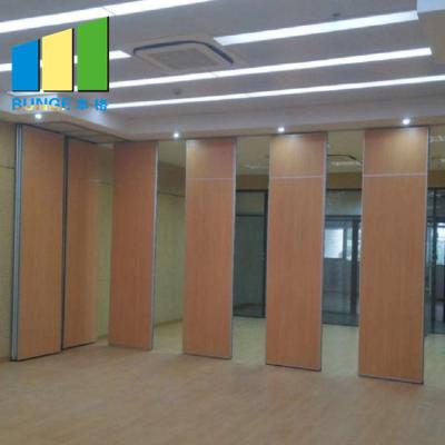 China Architectural Design Soundproof Sliding Folding Wall Active Aluminium Partition Walls for sale