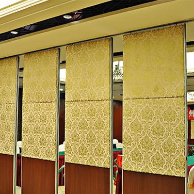 China Movable Partition Wall Systems With Aluminum Carrier Easy Sliding Wall For Boardroom for sale