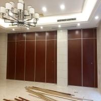 China La prueba movible de los sonidos de Pasillo del banquete divide el piso a las paredes de división plegables del techo en venta