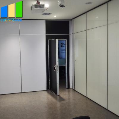 China School Dancing Room Folding Partition Walls Retractable Barrier Operable Wall Partition White Board Type 80 Room Divider for sale