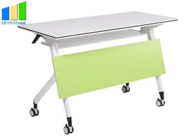 China Office Furniture Partitions Folding Desk Foldable Training Table Computer Foldable Training Table for sale