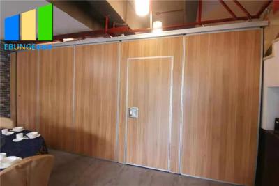 China Restaurant Room Wood Temporary Sound Proof Partitions Wall For Five Star Hotel for sale