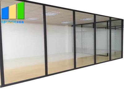 China Pared de división de cristal modular desmontable amistosa de Eco para el edificio de oficinas en venta