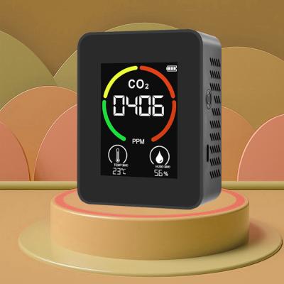 China -1 to 70 â „ ƒ 2022 Mini Portable Air Quality Monitoring Sensor Carbon Dioxide CO2 Detector Gas Analyzer Infrared CO2 Meters for sale