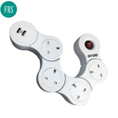 China New Product General Power Socket 3Way CE Residential/Multipurpose Outlets Universal Power Protector Extension Usb Socket for sale