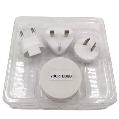 China Flame Retardant Smart Global Variable UK EU US Plugs Power Socket Travel Charger Adapter for sale