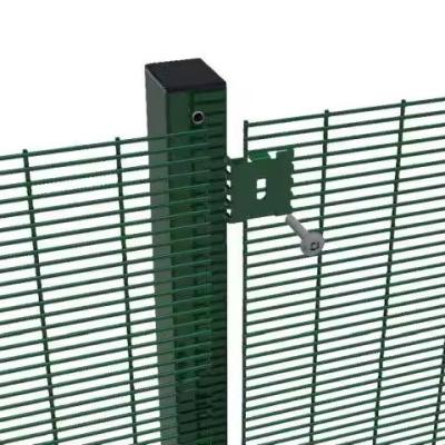 China Easily Assembled Security 358 Fence Wall Spike Metal Frame for Farm Driveway & Sport Fencing Post Caps & Hardware Accessories for sale