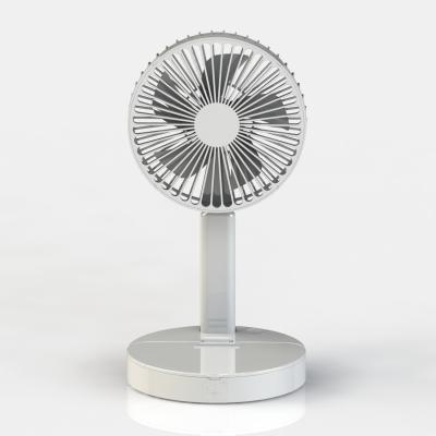 China With Building Cosmetic Mirror Mini Fan Best Selling Rechargeable 2022 Mini Chargeable Electric Fan Rechargeable Cute Portable Mini Fan for sale