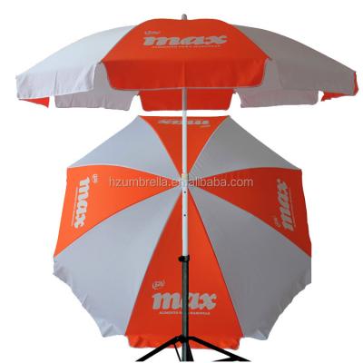 China Rayon 100cmX8panels Industrial Polyester Beach Umbrella, Polyester Patio Umbrella, Polyester Parasol for sale