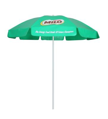 China Large Patio Table Shade Solid Color Minimalist Outdoor Beach Umbrella for sale