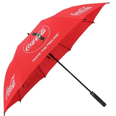 China CLASSIC Cola 30 Inch Branded Golf Umbrella Extra Large Promotional Umbrella for sale