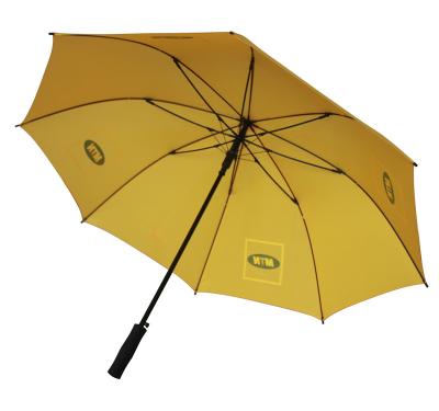 China Minimalist MTN Fiberglass Auto Full Frame Strong Windproof Golf Umbrellas for sale