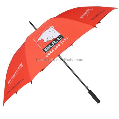 China Steel Frame Shabby Chic Cheap Promotion Custom Golf Umbrella for sale