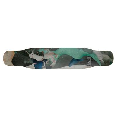 China Original longboard deck 117cm dance skateboard maple deck walking accessories for sale