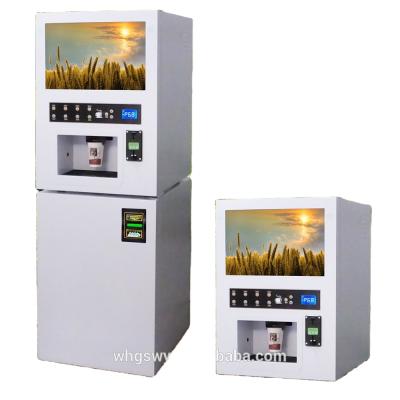 China Carbon Steel Wholesale GTD203 Coffee Vending Machine /Coin Acceptor Coffee /Small Table Top Coffee Vending MA for sale