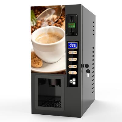 China Detecting fault and showing fault code best selling coffee vending full automatic, hot cold coffee vending machine, coffee machine vending for sale