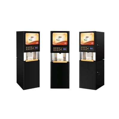 China Hotel Stand Type Cold Drink Dispenser Machine Coffee Cola Tea Machine for sale