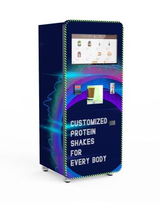 China Carbon steel protein shake vending machine with protein shake gym machine muti-pay automatic wifi gym equipment for sale