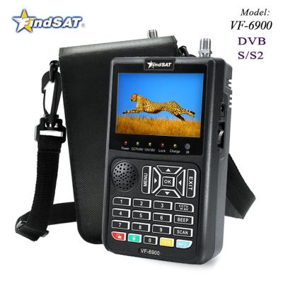 China New Satellite Finder Meter ( FindSAT VF6900 ) DVB-S2 TV receiver  Spectrum  Analyzer à venda