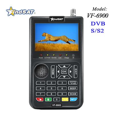 中国 New Satellite Finder Meter ( FindSAT VF6900) DVB-S2 TV receiver  Spectrum  Analyzer 販売のため