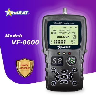 China Satellite Finder DVB-S2 FindSAT VF8600 Signal Level Analyzer zu verkaufen