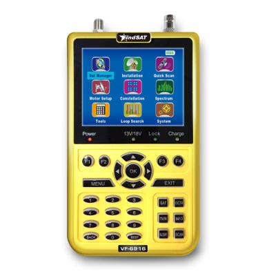 China Digital Satellite Finder+CCTV Tester+8MP AHD /CTV/TVI ( FindSAT VF6916) for sale