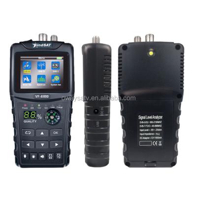 中国 Signal level analyzer ,SAT Finder S2+T2+C Combo FindSAT VF6800 Signal level analyzer 販売のため