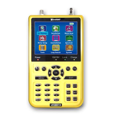 China Sat finder,Satellite Finder Meter DVB-S2+CCTV+8MP AHD /CVI/TVI Receiver Spectrum Analyzer sat finder à venda