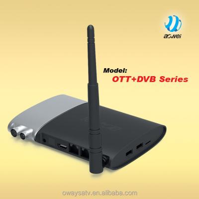 China Android OTT +DVB Receiver for sale