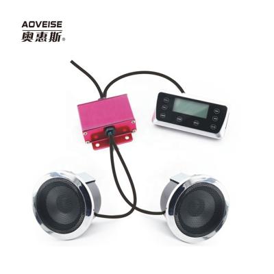 China Contact ; Charged ; BT; Hot Selling AOVEISE MT469 MP3 Speaker High Fidelity Stereo Motorcycle Audio Amplifier for sale