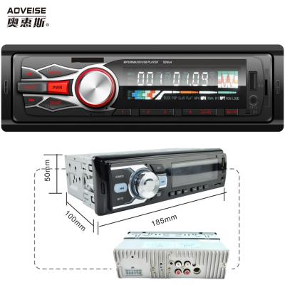 China Play MP3/USB/SD/AUX-IN/FM/AM Unit MP3/SD/AUX-IN/FM/AM Single Din Radio Blth Head Blth Stereo MP3 Player Car Stereo System/Music Docking SKD loader/mute control/EQ/FM/MP3/RDS/DAB AOVEISE for sale