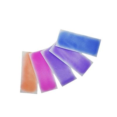 China New Items Cool Hydrogel Blue Antipyretic Gel Pads Baby Reduce Fever Cooling Patch 5CM*12CM for sale