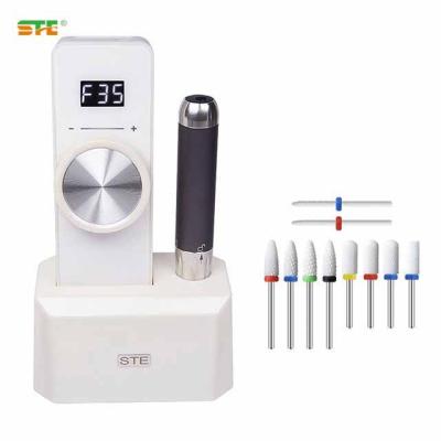 China Nail Art Designs Nail Art Powerful Electric Professional Technology Drill 5 In One Acrylic Nail Bite Drill for sale